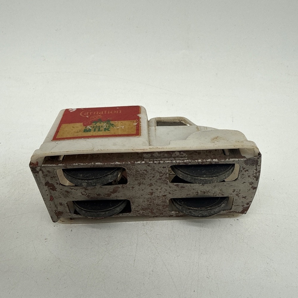 Vintage Conway Co Promotional Toy Carnation Evaporated Milk Delivery Truck 4" - Picture 6 of 8